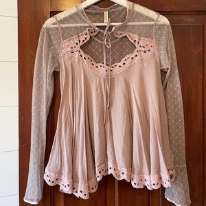 Free people long sleeve top
